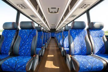 New Brunswick Charter Bus Inside