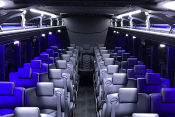 New Brunswick Charter Bus Interior