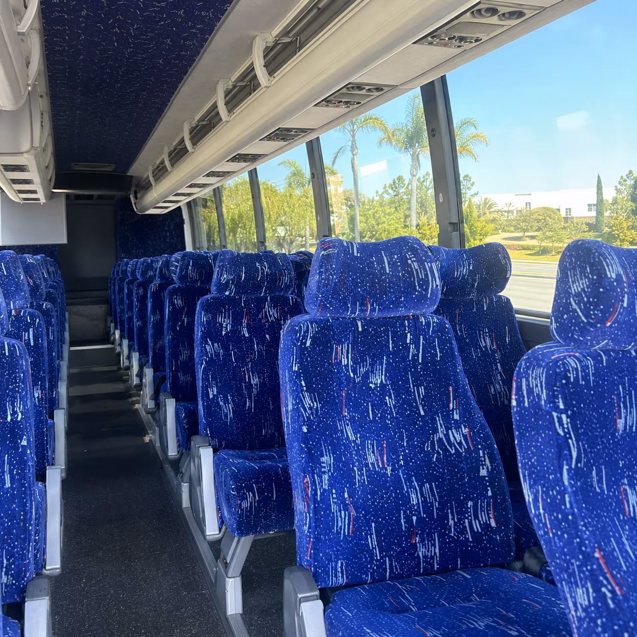 new brunswick charter bus interior