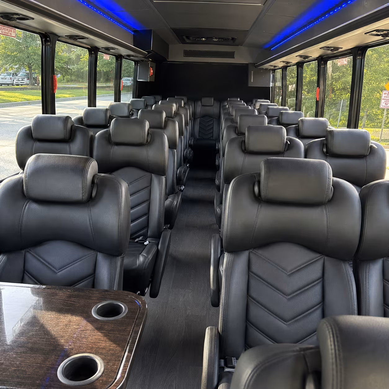 new brunswick school event transportation onboard seating